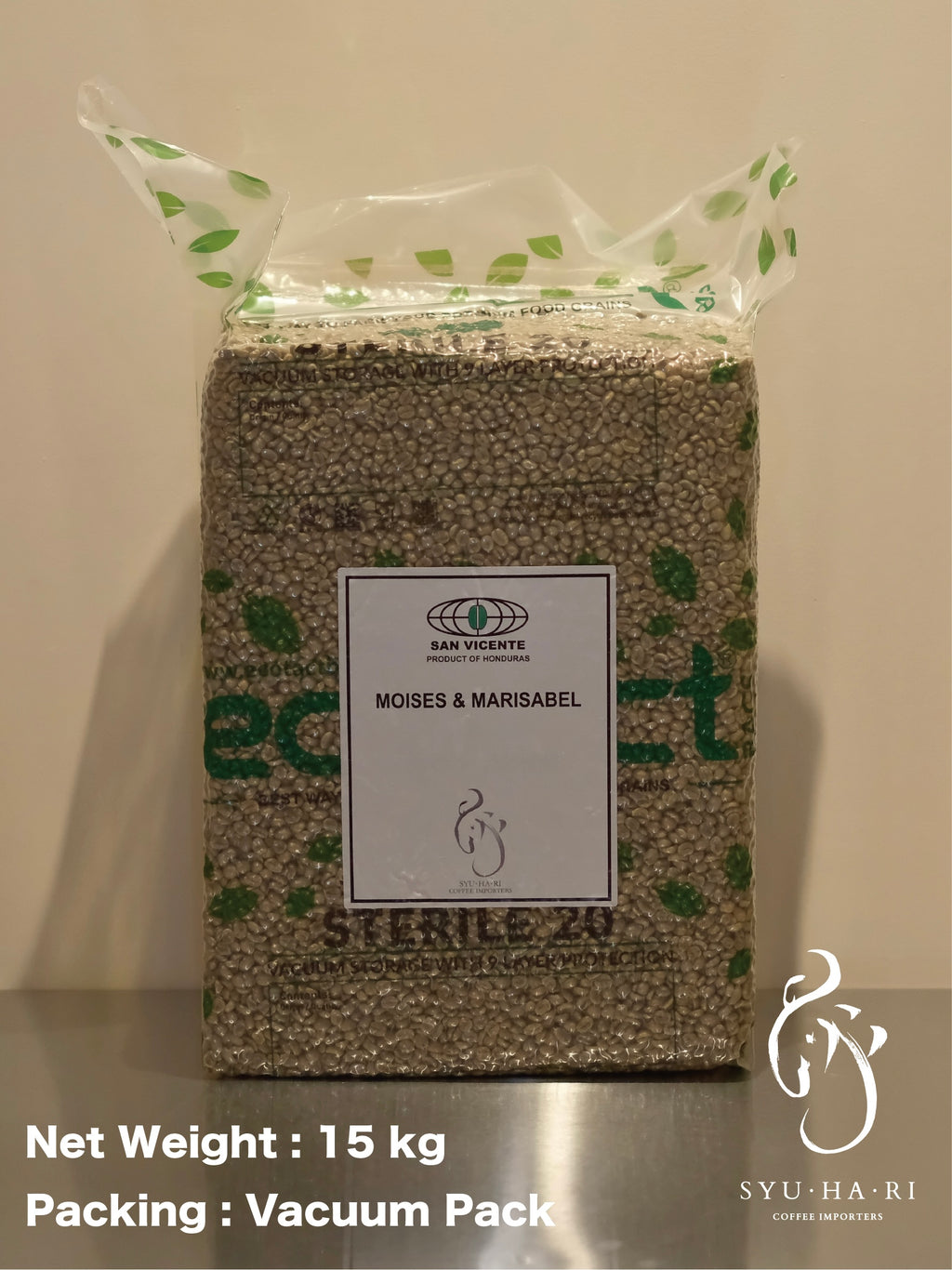 NEW【柔らかい甘さが毎日飲みたくなる】ホンジュラス<6kg～> - Marysabel Caballero y Moises Herrera - La Tina - Catuai - Washed - HN117